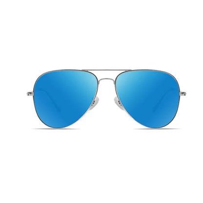 Kids' Pilot Sunglasses – Fashion Metal Frame Eyewear for Baby Boys & Girls, Classic Aviator-Style Outdoor Sun Glasses