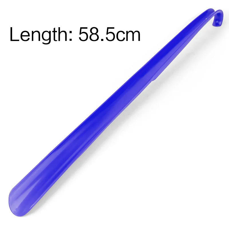 58.5cm Long Handle Shoe Horn Plastic Shoe Helper for Men & Women Easy Wear Shoes