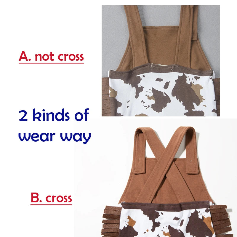 Umorden Baby Cowboy Costume Romper – Western Cow Boy Fancy Dress for Boys & Toddlers, Halloween, Christmas, Birthday & Cosplay