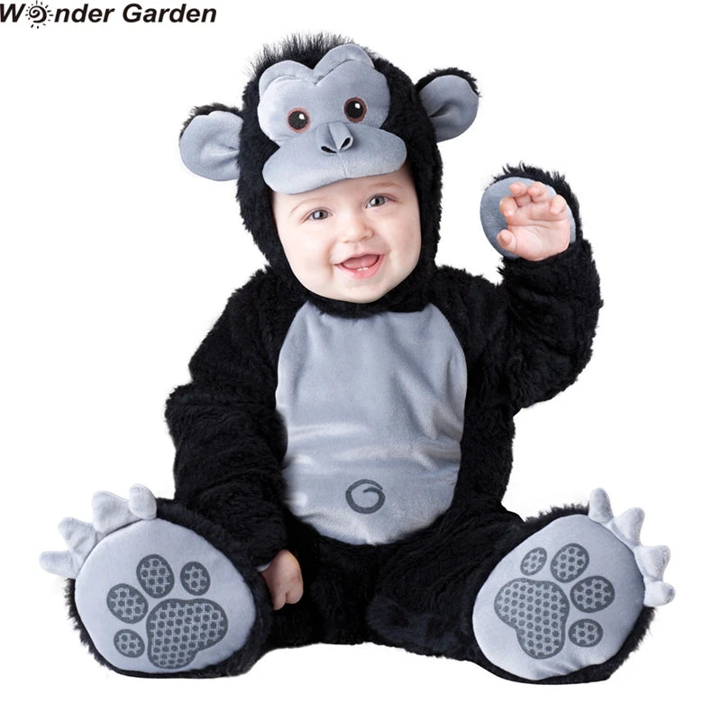 Wonder Garden Baby Animal Costume for Boys and Girls, Cute Cosplay Dress-Up Outfit for Christmas, Halloween, Purim, Birthday Parties and Holidays