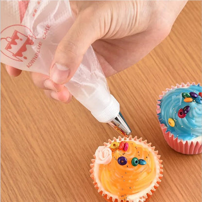 Poches à Douille Jetables – 20/50/100pcs Sacs à Glaçage pour Décoration de Gâteaux, Outils de Pochage Crème et Glaçage, Fournitures de Décoration Cupcakes & Desserts, Accessoires de Cuisson de Cuisine