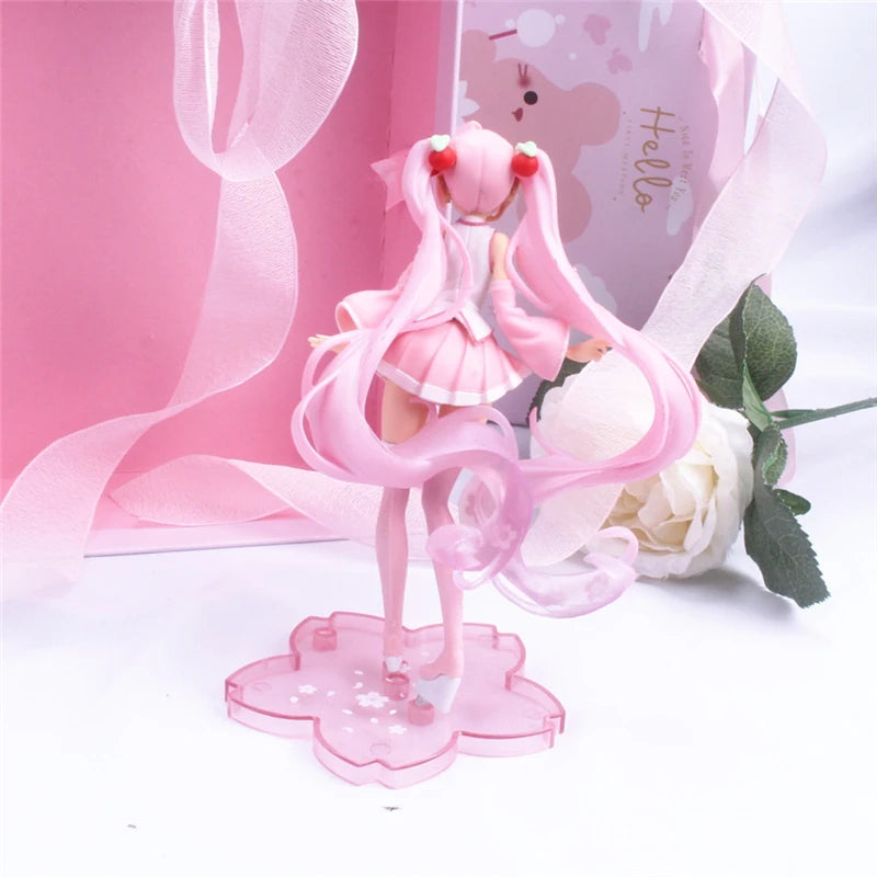Hatsune Miku Anime Figure – Virtual Singer Manga Statue Figurine Model Toy for Desk Decoration, Cake Topper & Gift