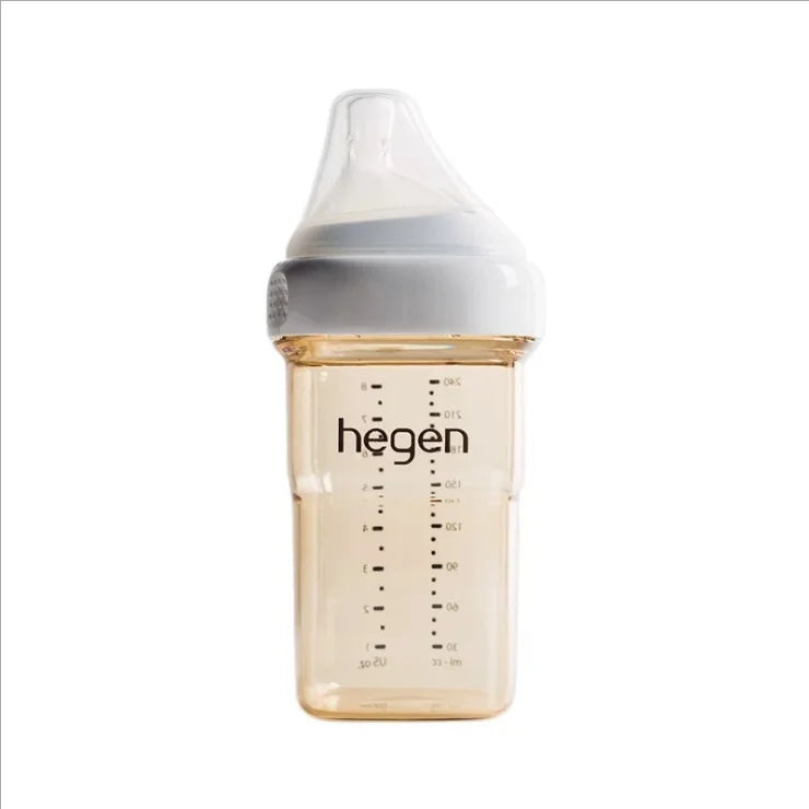 Hegen Original PPSU Baby Bottle Gift Set with Storage Lid, Pacifier & Water Bottle