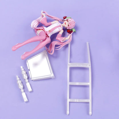 Hatsune Miku Anime Figure – Virtual Singer Manga Statue Figurine Model Toy for Desk Decoration, Cake Topper & Gift