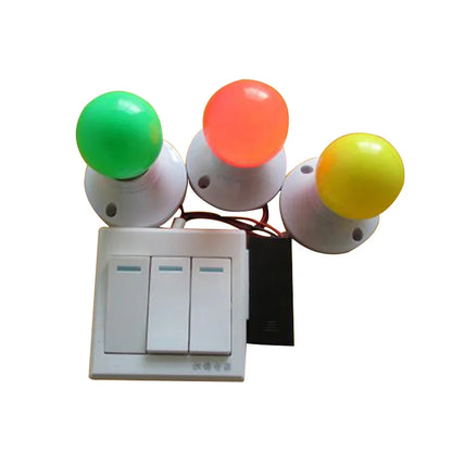 Accesorios para tablero de actividades Montessori – Piezas de tablero de actividades sensoriales DIY con enchufe eléctrico, juguetes de aprendizaje para niños