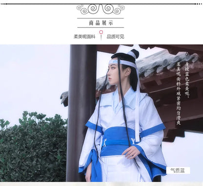 Wei Wuxian Inspired Cosplay Costume – Grandmaster of Demonic Cultivation Anime Roleplay Outfit for Men