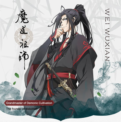 Wei Wuxian Inspired Cosplay Costume – Grandmaster of Demonic Cultivation Anime Roleplay Outfit for Men