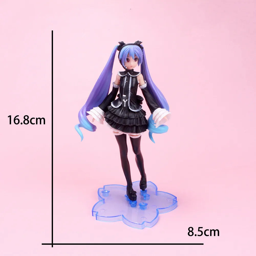 Hatsune Miku Anime Figure – Virtual Singer Manga Statue Figurine Model Toy for Desk Decoration, Cake Topper & Gift