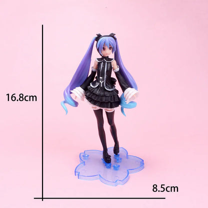 Hatsune Miku Anime Figure – Virtual Singer Manga Statue Figurine Model Toy for Desk Decoration, Cake Topper & Gift