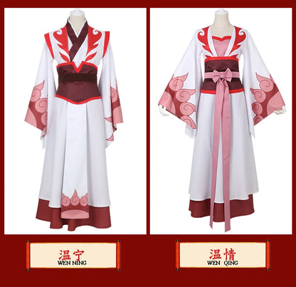 Wei Wuxian Inspired Cosplay Costume – Grandmaster of Demonic Cultivation Anime Roleplay Outfit for Men