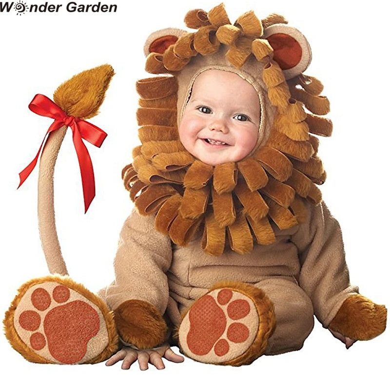 Wonder Garden Baby Animal Costume for Boys and Girls, Cute Cosplay Dress-Up Outfit for Christmas, Halloween, Purim, Birthday Parties and Holidays
