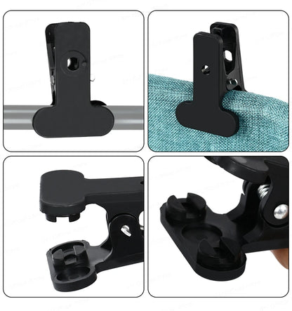 Photography Backdrop Stand Kit – Photo Studio Background Support System with Carry Bag