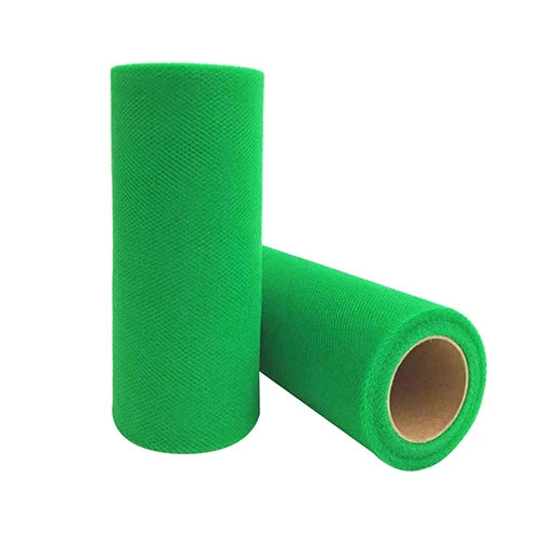 25-Yard Tulle Fabric Roll – 15cm Organza Ribbon for Weddings, Baby Showers, Crafts & Party Decorations