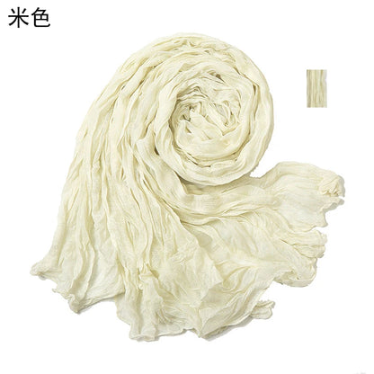 Cotton Gauze Table Runner – Rustic Dining Table Decoration for Weddings, Christmas, Parties & Holiday Home Decor