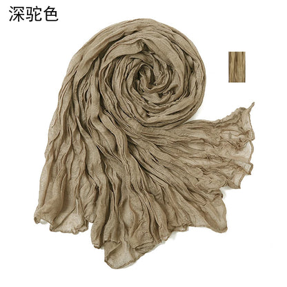 Cotton Gauze Table Runner – Rustic Dining Table Decoration for Weddings, Christmas, Parties & Holiday Home Decor