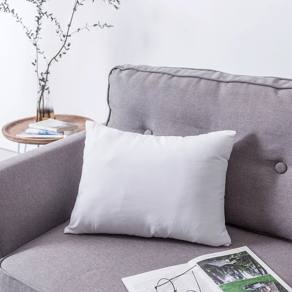 Relleno prémium blanco para cojín decorativo - Suave relleno con efecto rebote para sofá, cama, silla y coche (varios tamaños)