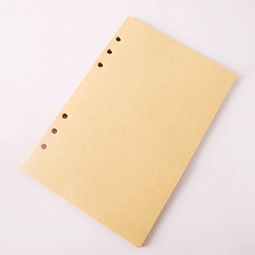Retro Spiral Leather Notebook – Vintage Pirate Journal with Refillable Pages