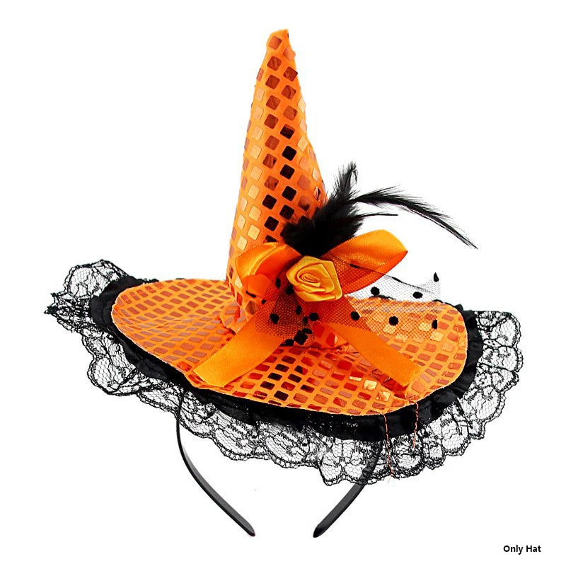 Girls Pumpkin Halloween Costume Dress – Fancy Bat Print Witch Princess Ball Gown for Cosplay, Festival & Party