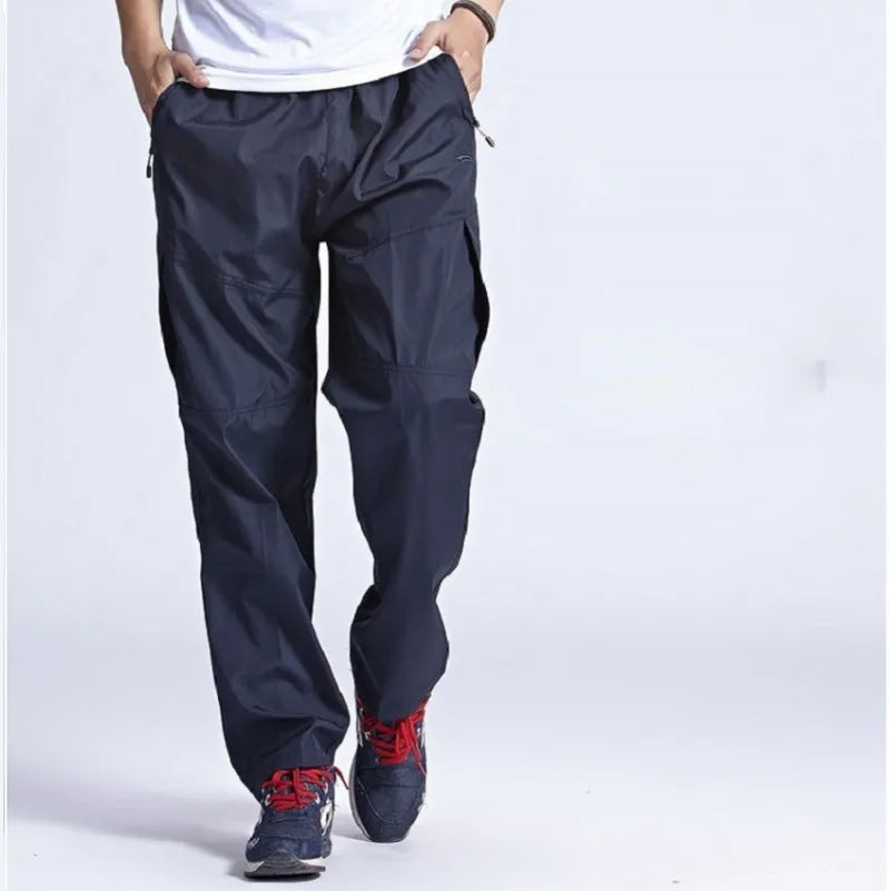 Men's Quick-Dry Outdoor Jogger Pants – Lightweight Casual Exercise, Hiking & Work Trousers for Everyday Wear