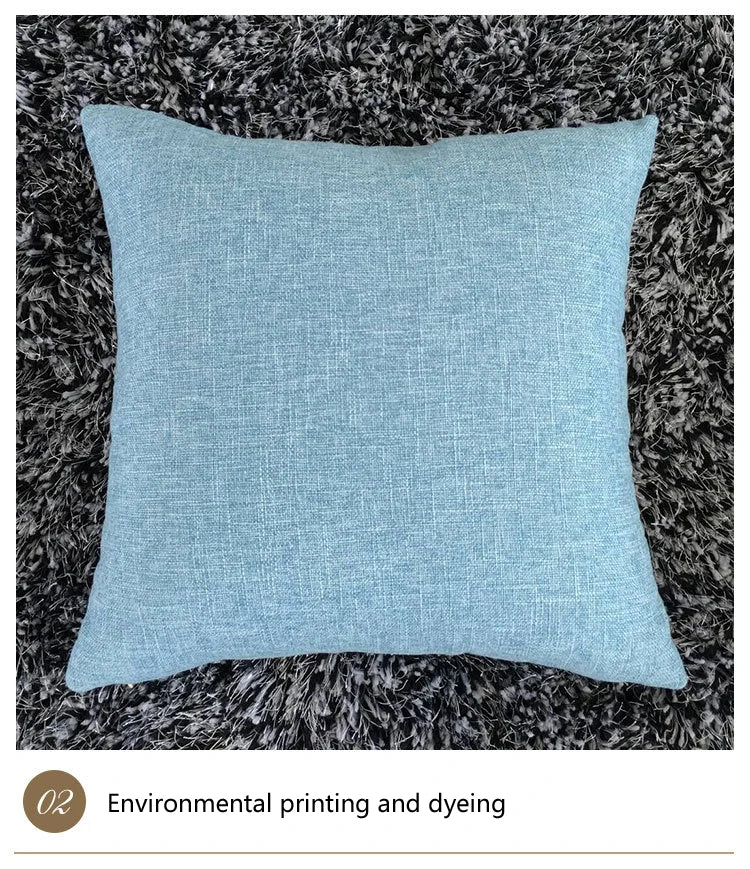 Sofa Cushion Cover – Decorative Throw Pillow Case for Home & Hotel, Removable Cushion Cover in Multiple Sizes 30x50/40x40/45x45/40x60/50x50/55x55/60x60cm