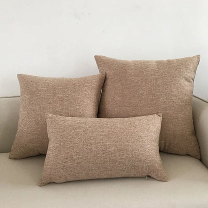 Sofa Cushion Cover – Decorative Throw Pillow Case for Home & Hotel, Removable Cushion Cover in Multiple Sizes 30x50/40x40/45x45/40x60/50x50/55x55/60x60cm