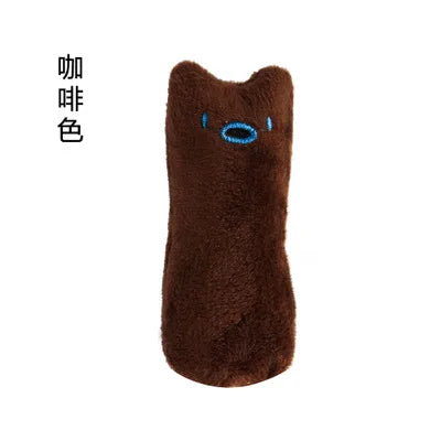 Jouet en peluche à la cataire – Jouet interactif pour nettoyer les dents et à mordre pour chats et chatons