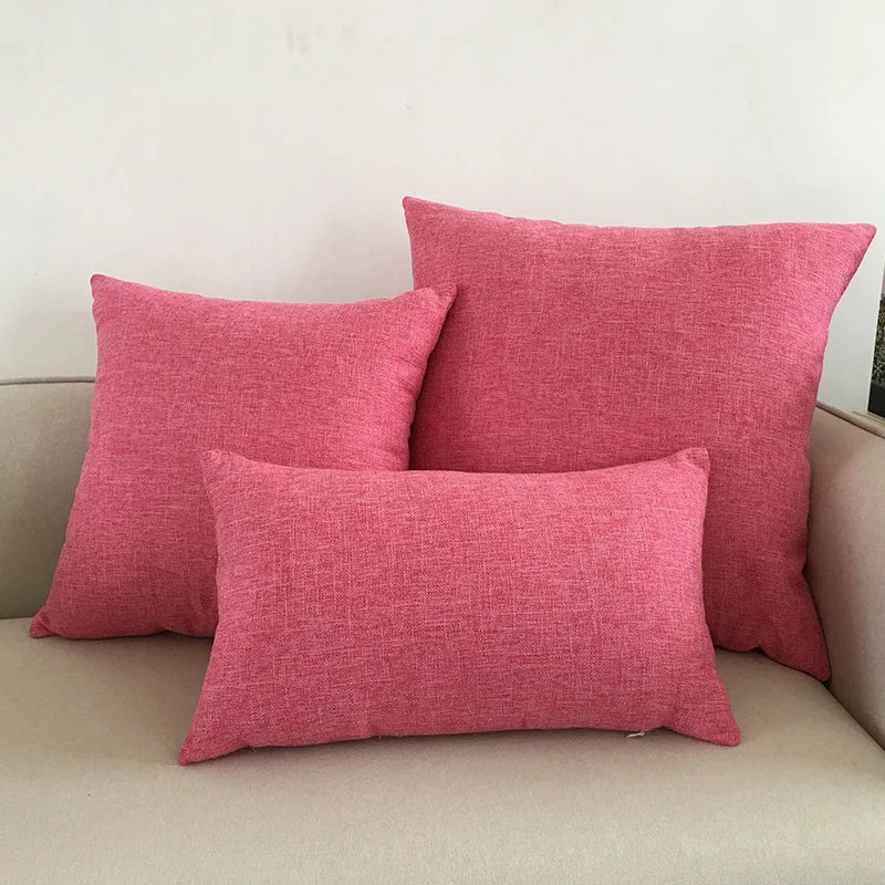 Sofa Cushion Cover – Decorative Throw Pillow Case for Home & Hotel, Removable Cushion Cover in Multiple Sizes 30x50/40x40/45x45/40x60/50x50/55x55/60x60cm