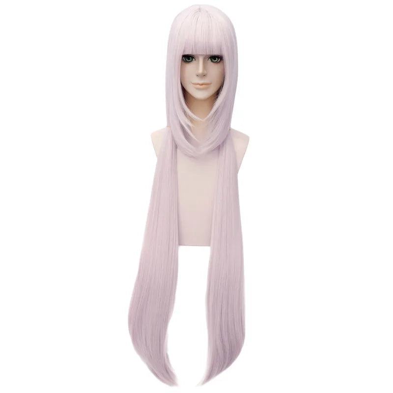 Nekopara Cosplay Wig Set – Chocolat & Vanilla Synthetic Hair Wig with Wig Cap (Game Character Cosplay Peruca)