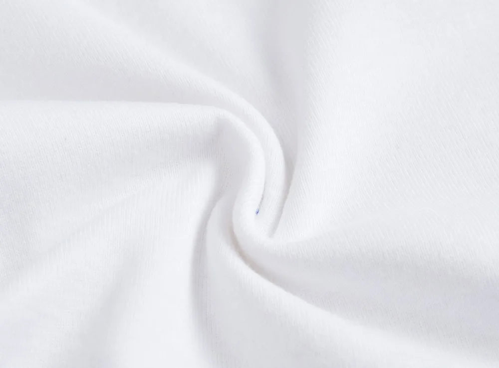 Kavkas Ropa de algodón para bebés – Juego de mamelucos de manga corta de 3 o 5 piezas para recién nacidos, para niños y niñas, mamelucos blancos sólidos de 0 a 24 meses, ropa suave de uso diario para bebés