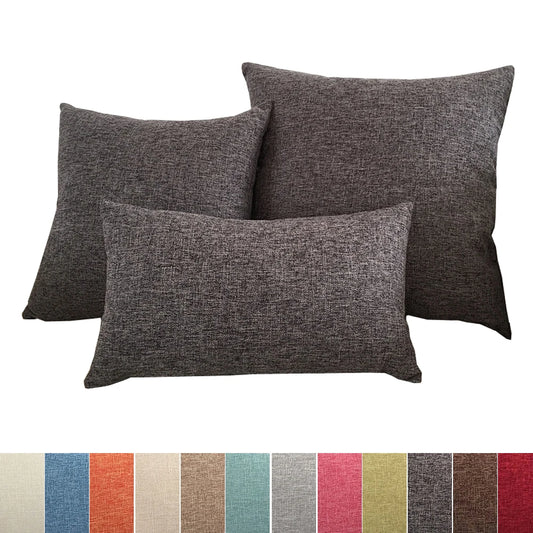 Funda de cojín de sofá – Funda decorativa para cojín para hogar y hotel, funda de cojín extraíble en varios tamaños 30x50/40x40/45x45/40x60/50x50/55x55/60x60cm
