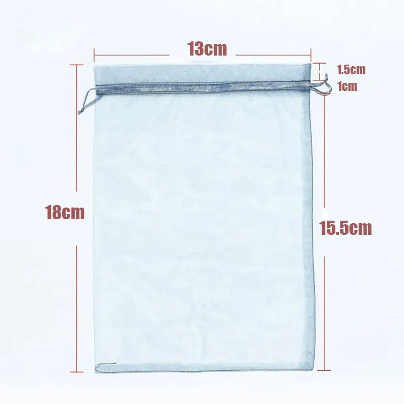 100pcs Organza Gift Bags – 22 Colors Drawstring Jewelry Pouches for Wedding, Christmas, Party Favors, Candy Gifts & Packaging Display