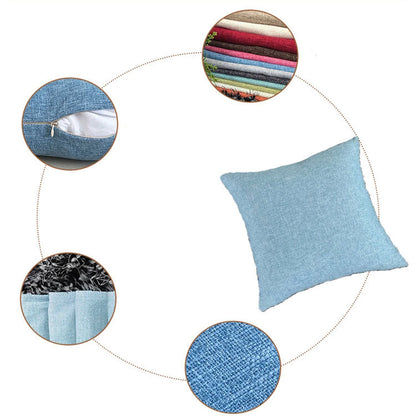 Sofa Cushion Cover – Decorative Throw Pillow Case for Home & Hotel, Removable Cushion Cover in Multiple Sizes 30x50/40x40/45x45/40x60/50x50/55x55/60x60cm