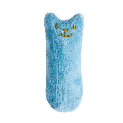 Jouet en peluche à la cataire – Jouet interactif pour nettoyer les dents et à mordre pour chats et chatons