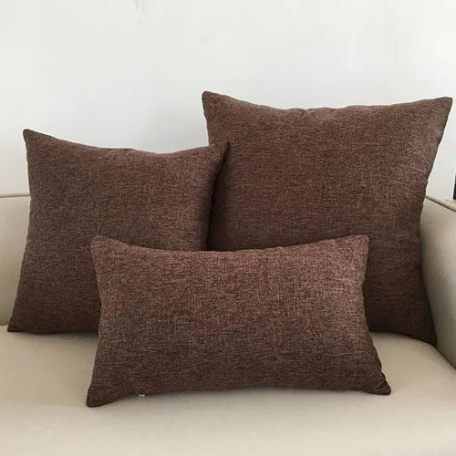 Sofa Cushion Cover – Decorative Throw Pillow Case for Home & Hotel, Removable Cushion Cover in Multiple Sizes 30x50/40x40/45x45/40x60/50x50/55x55/60x60cm