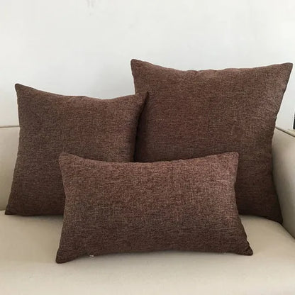 Sofa Cushion Cover – Decorative Throw Pillow Case for Home & Hotel, Removable Cushion Cover in Multiple Sizes 30x50/40x40/45x45/40x60/50x50/55x55/60x60cm