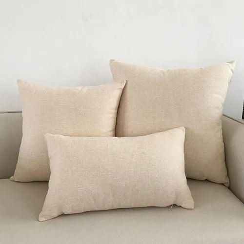 Sofa Cushion Cover – Decorative Throw Pillow Case for Home & Hotel, Removable Cushion Cover in Multiple Sizes 30x50/40x40/45x45/40x60/50x50/55x55/60x60cm