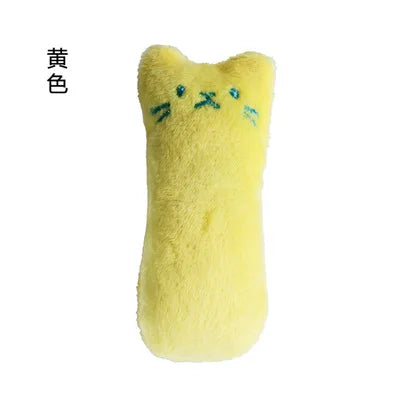 Jouet en peluche à la cataire – Jouet interactif pour nettoyer les dents et à mordre pour chats et chatons
