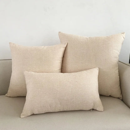 Sofa Cushion Cover – Decorative Throw Pillow Case for Home & Hotel, Removable Cushion Cover in Multiple Sizes 30x50/40x40/45x45/40x60/50x50/55x55/60x60cm