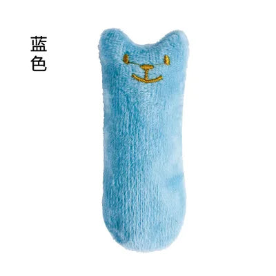 Jouet en peluche à la cataire – Jouet interactif pour nettoyer les dents et à mordre pour chats et chatons