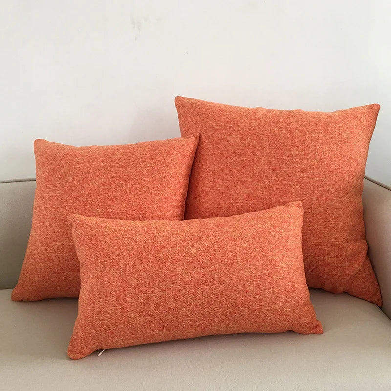 Sofa Cushion Cover – Decorative Throw Pillow Case for Home & Hotel, Removable Cushion Cover in Multiple Sizes 30x50/40x40/45x45/40x60/50x50/55x55/60x60cm