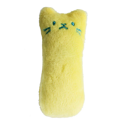 Jouet en peluche à la cataire – Jouet interactif pour nettoyer les dents et à mordre pour chats et chatons