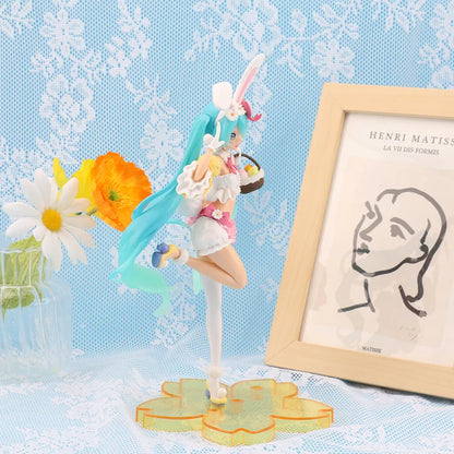 Hatsune Miku Anime Figure – Virtual Singer Manga Statue Figurine Model Toy for Desk Decoration, Cake Topper & Gift