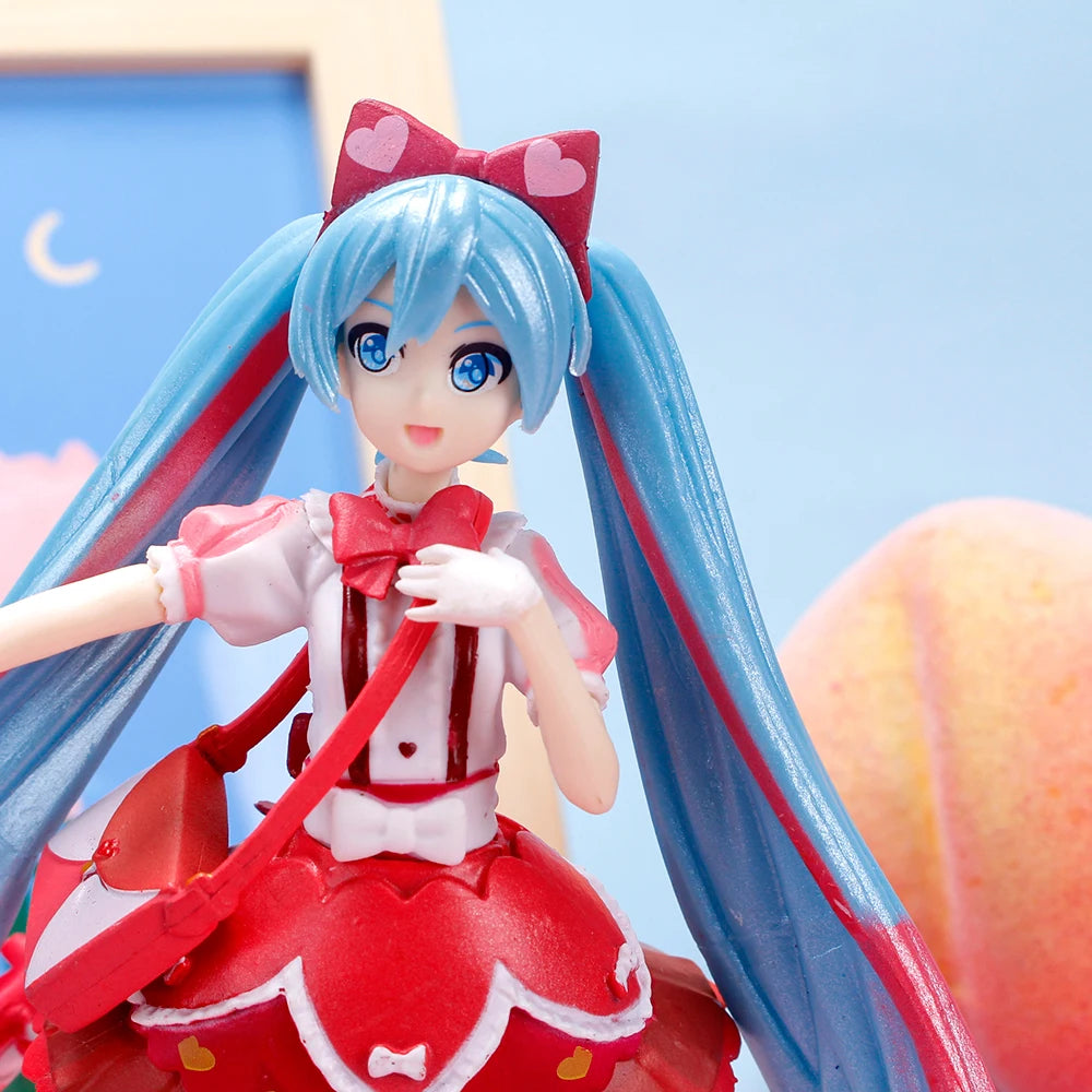 Hatsune Miku Anime Figure – Virtual Singer Manga Statue Figurine Model Toy for Desk Decoration, Cake Topper & Gift