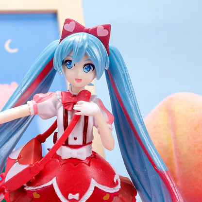 Hatsune Miku Anime Figure – Virtual Singer Manga Statue Figurine Model Toy for Desk Decoration, Cake Topper & Gift