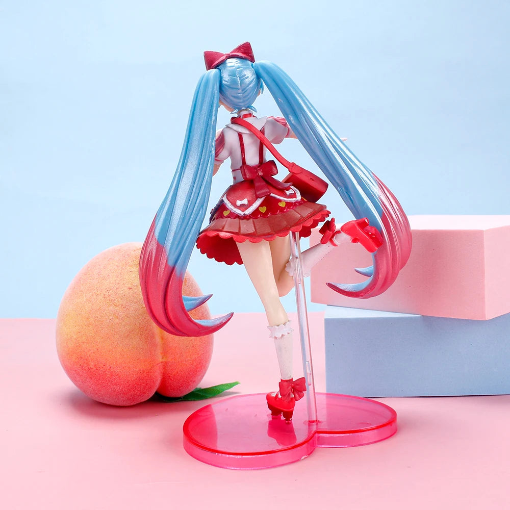 Hatsune Miku Anime Figure – Virtual Singer Manga Statue Figurine Model Toy for Desk Decoration, Cake Topper & Gift