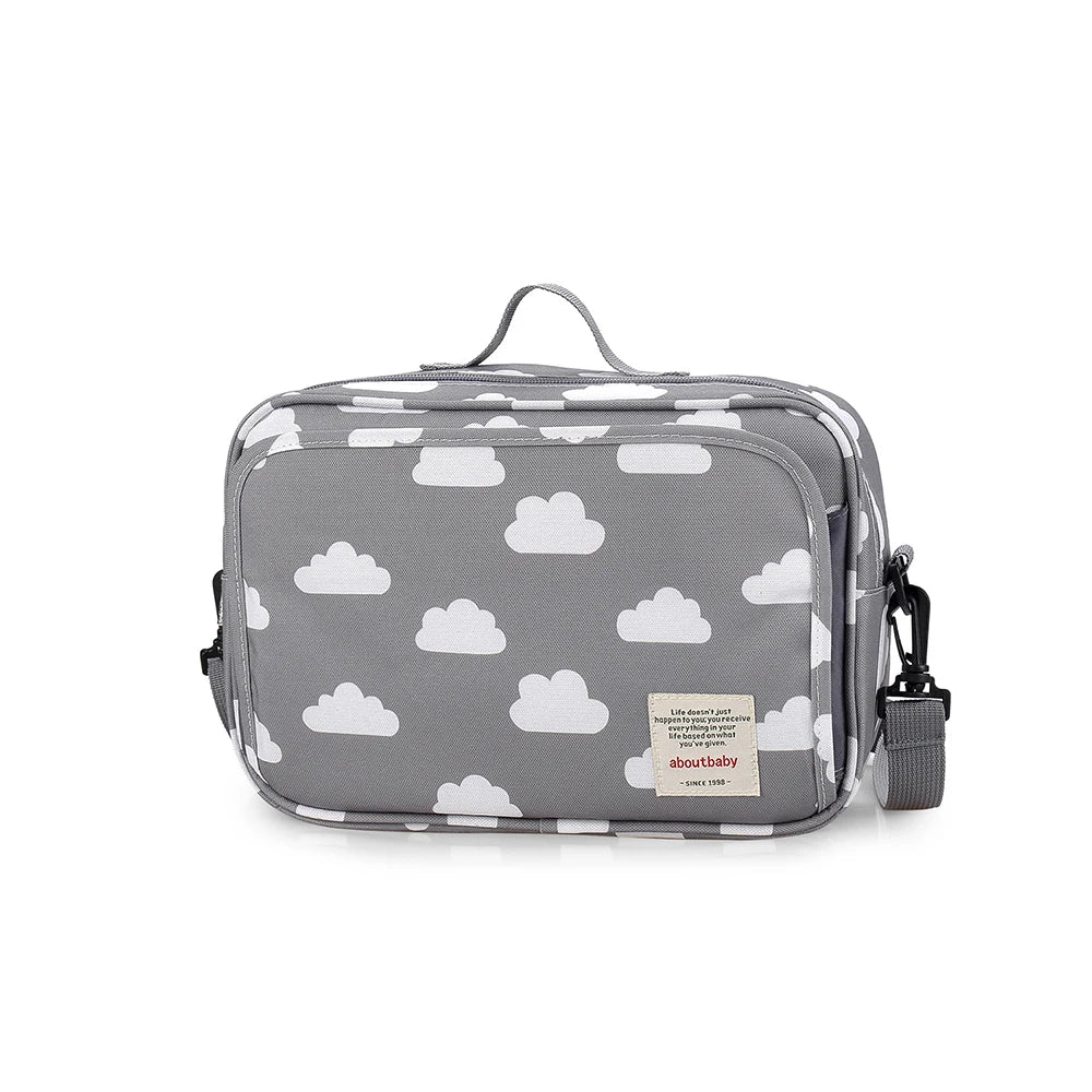 Waterproof Baby Stroller Organizer Bag Multi-Function Diaper & Bottle Storage Travel Mummy Bag
