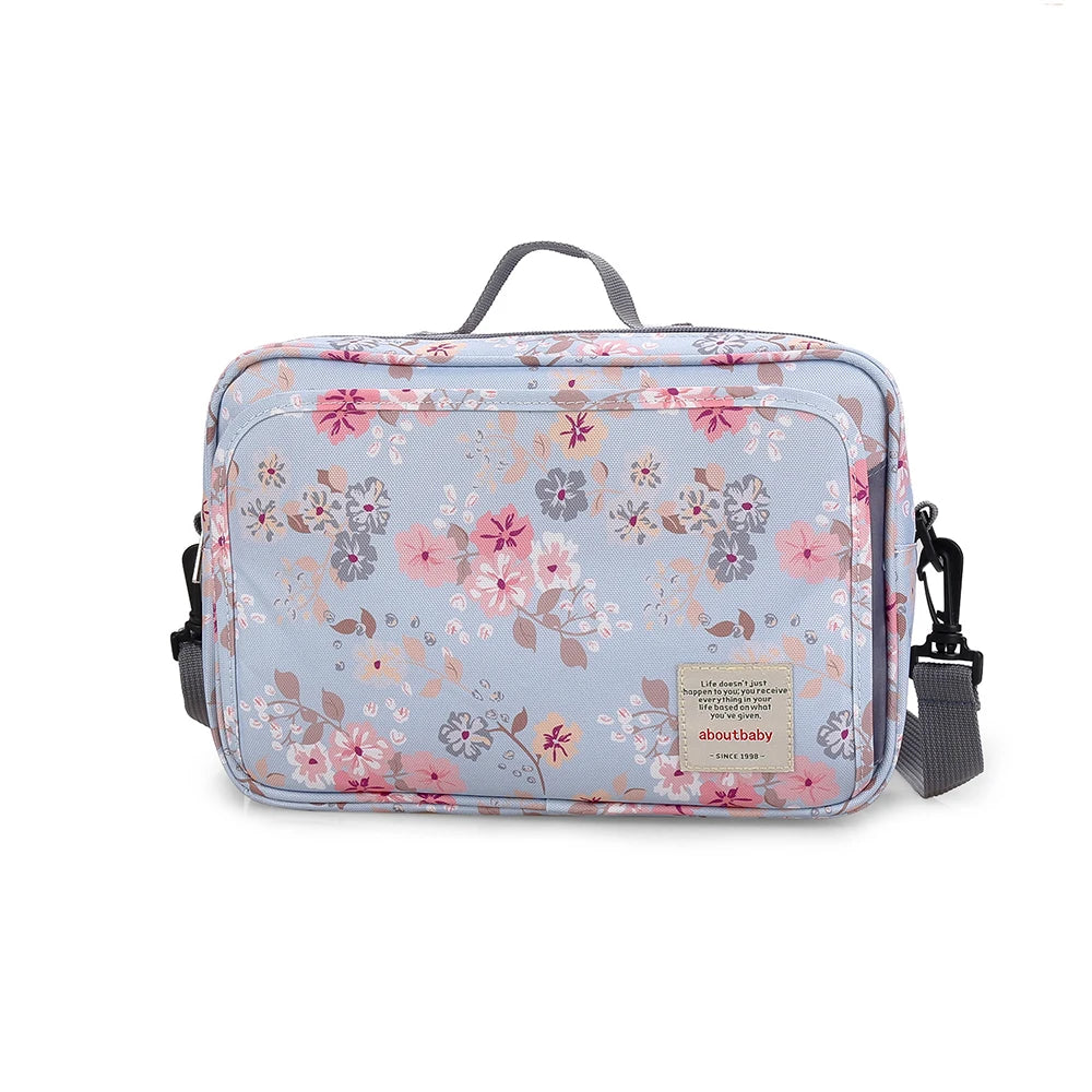Waterproof Baby Stroller Organizer Bag Multi-Function Diaper & Bottle Storage Travel Mummy Bag