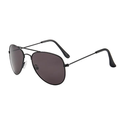 Kids' Pilot Sunglasses – Fashion Metal Frame Eyewear for Baby Boys & Girls, Classic Aviator-Style Outdoor Sun Glasses