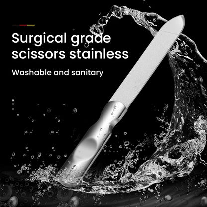 MR.GREEN Double-Sided Stainless Steel Nail File – Professional Manicure & Pedicure Grooming Tool for Finger & Toenails