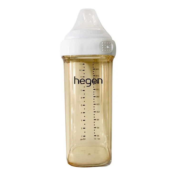 Hegen Original PPSU Baby Bottle Gift Set with Storage Lid, Pacifier & Water Bottle